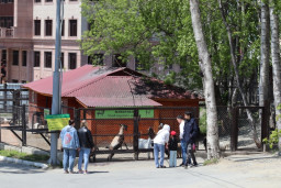 Экспозиция «Мелкие копытные» 2.